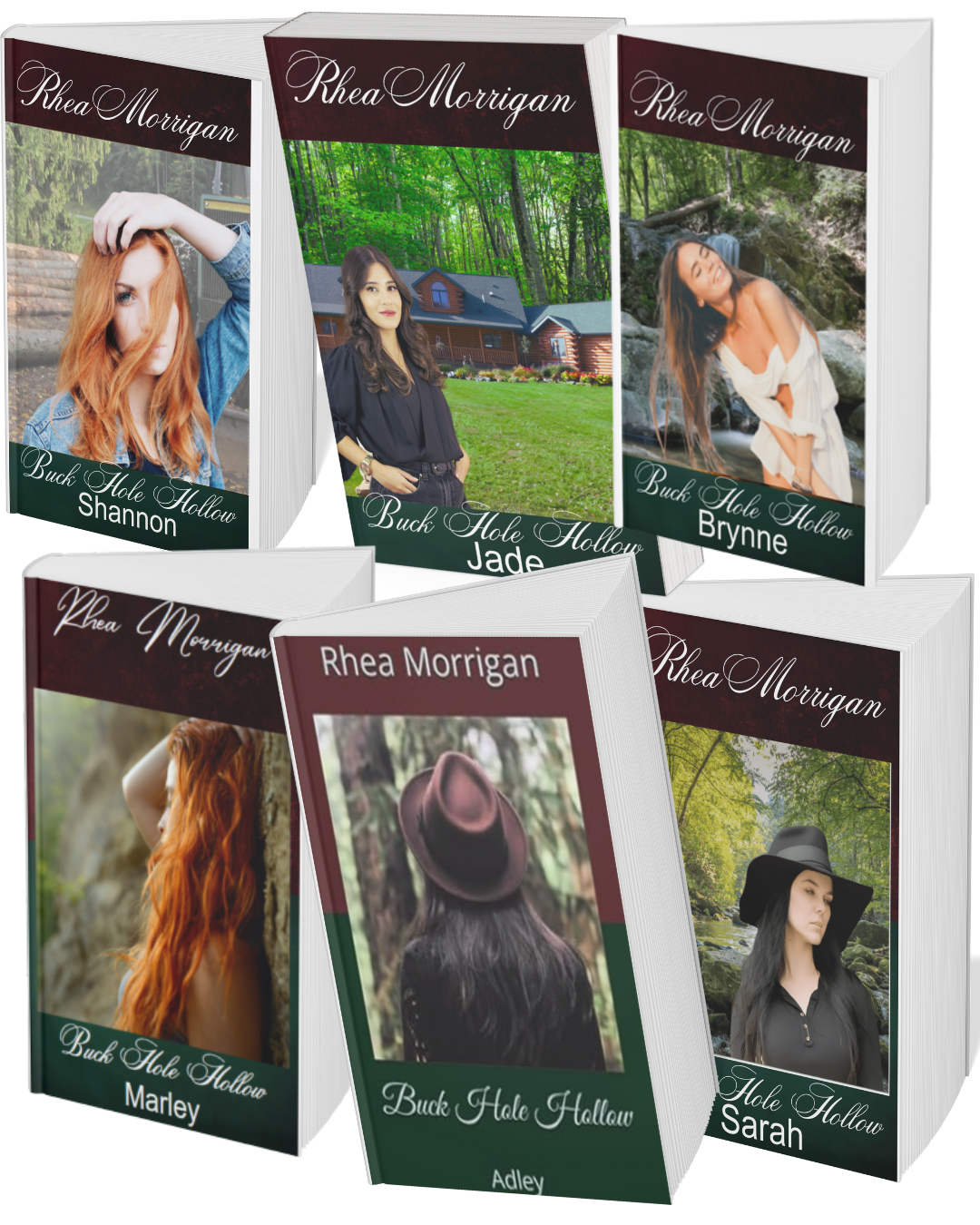 Buck Hole Hollow Series Book Covers